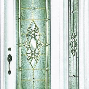 Peterborough Stained Glass Door Insert